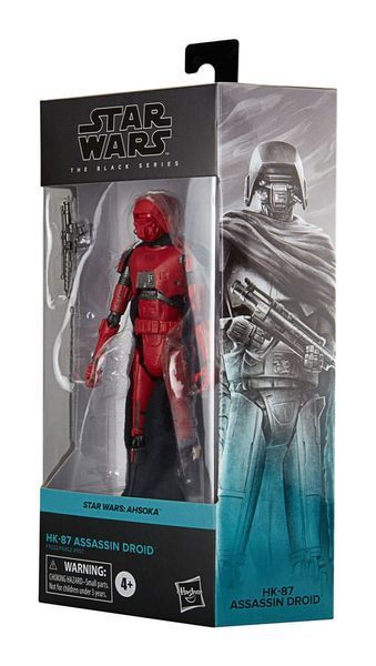 Коллекционная фигурка Hasbro Star Wars: Ahsoka Black Series Action Figure HK-87 Assassin Droid 15 cm AF184 фото