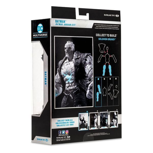 Колекційна фігурка Бетмен DC Gaming Build A Action Figure Batman Gold Label (Batman: Arkham City) 18 cm McFarlane AF149 фото