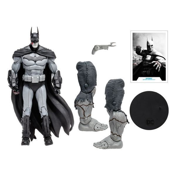 Колекційна фігурка Бетмен DC Gaming Build A Action Figure Batman Gold Label (Batman: Arkham City) 18 cm McFarlane AF149 фото