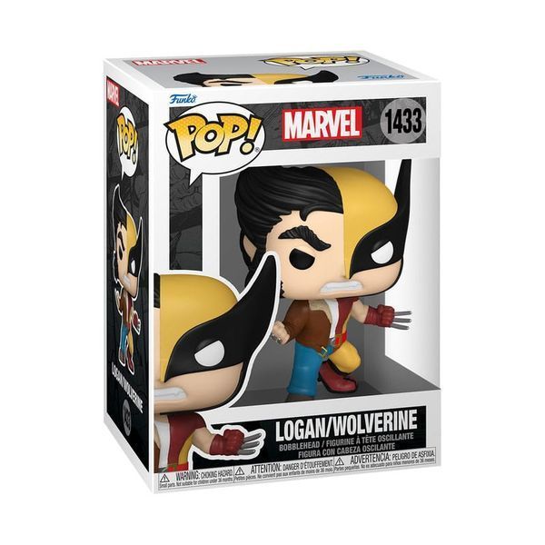 Колекційна фігурка Funko Marvel POP! Vinyl Figure Split- Wolverine/Logan 9 cm AF8934 фото