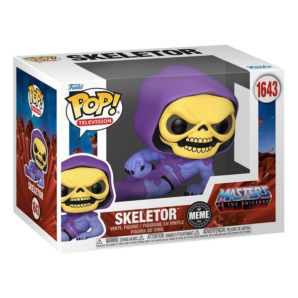 Коллекционная фигурка Funko Masters of the Universe POP! TV Vinyl Figure Skeletor (Meme) 9 cm AF0678 фото