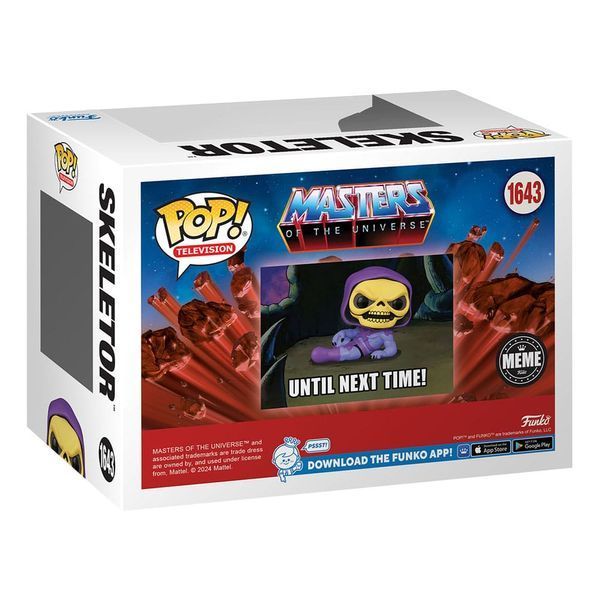Коллекционная фигурка Funko Masters of the Universe POP! TV Vinyl Figure Skeletor (Meme) 9 cm AF0678 фото