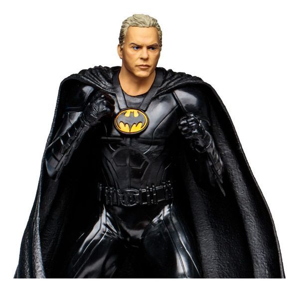 Колекційна фігурка Бетмен DC The Flash Movie Statue Batman Multiverse Unmasked (Gold Label)  McFarlane 30 cm AF150 фото