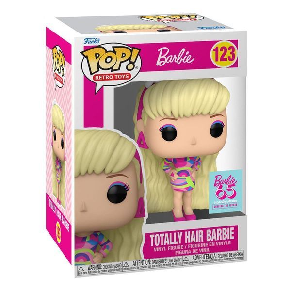 Коллекционная фигурка Funko Barbie POP! Vinyl Figure Totally Hair Barbie 9 cm AF267 фото