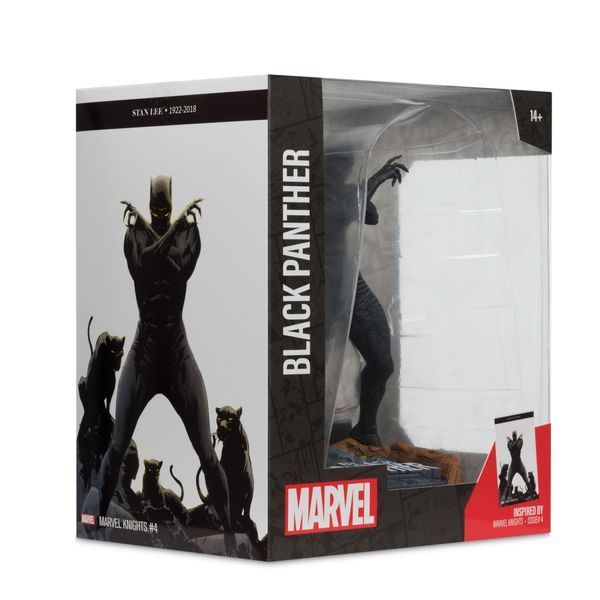 Колекційна статуетка McFarlane Toys Marvel Collection PVC Statue &mdash; Black Panther (Marvel Knights #4) 17 см MCF14776 фото