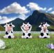 Декоративна статуетка фігурка Three Wise Cows (Три Мудрі Корови) 9 см B7031M25 фото 7