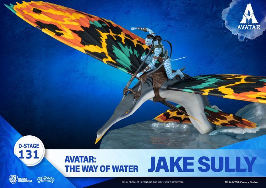 Колекційна фігурка Beast Kingdom Toys Avatar 2 D-Stage PVC Diorama Jake Sully 11 cm AF201 фото