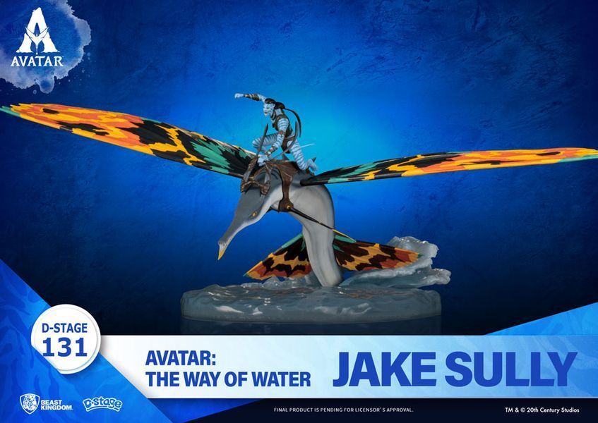Колекційна фігурка Beast Kingdom Toys Avatar 2 D-Stage PVC Diorama Jake Sully 11 cm AF201 фото