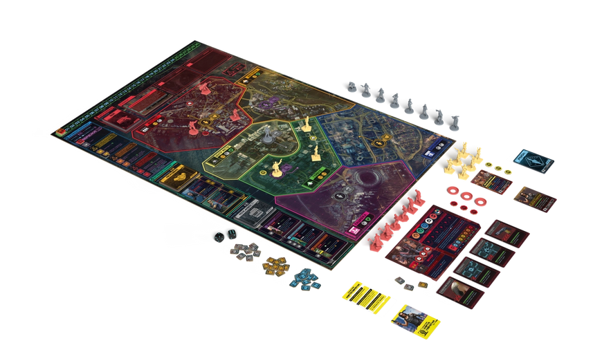Настольная игра Cyberpunk 2077. Банды Найт-Сити (Gangs of Night City) 001274 фото