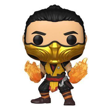 Колекційна фігурка Funko Mortal Kombat POP! Games Vinyl Figure Scorpion 9 cm AF2741 фото