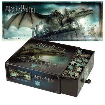 Пазл The Noble Collection Harry Potter 1000 елементів &mdash; Gringotts Bank Escape (Втеча з банку Ґрінґотс) NOB9455 фото