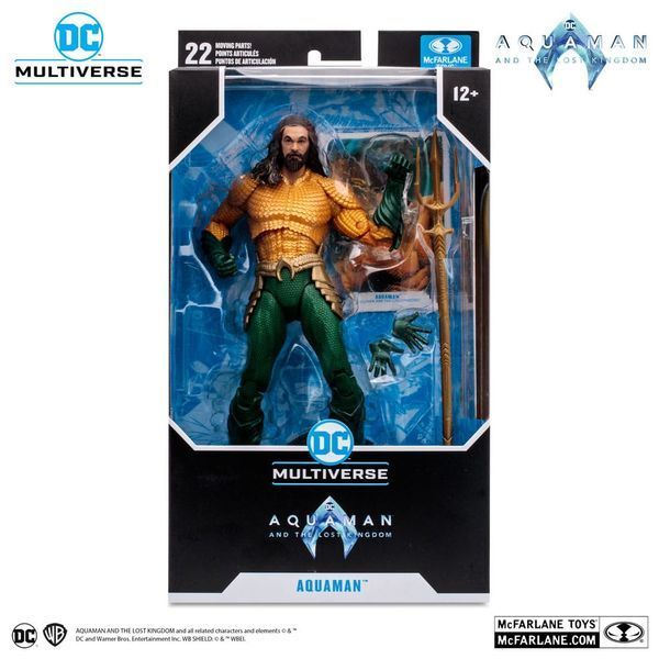 Коллекционная фигурка Аквамен Aquaman and the Lost Kingdom DC Multiverse Action Figure Aquaman McFarlane 18 cm AF151 фото