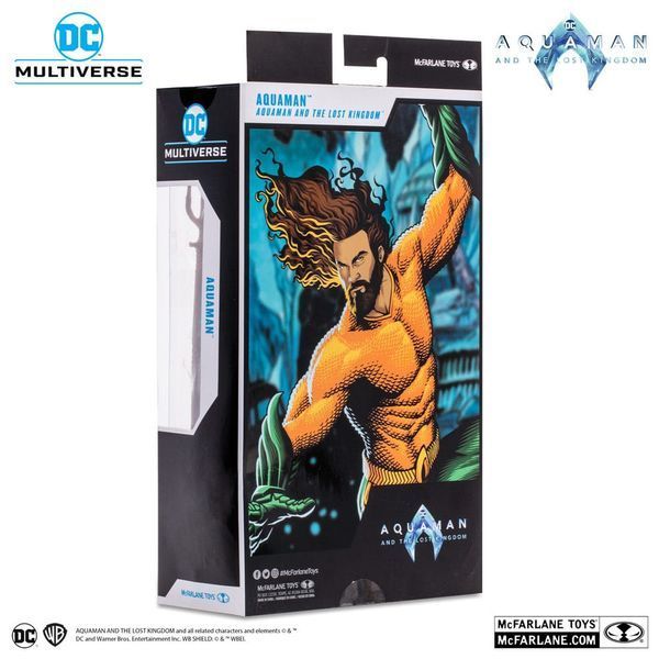 Коллекционная фигурка Аквамен Aquaman and the Lost Kingdom DC Multiverse Action Figure Aquaman McFarlane 18 cm AF151 фото