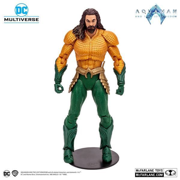Коллекционная фигурка Аквамен Aquaman and the Lost Kingdom DC Multiverse Action Figure Aquaman McFarlane 18 cm AF151 фото