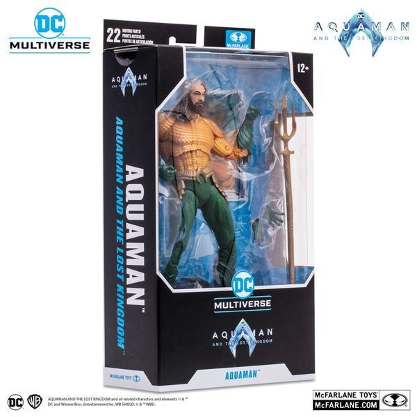 Коллекционная фигурка Аквамен Aquaman and the Lost Kingdom DC Multiverse Action Figure Aquaman McFarlane 18 cm AF151 фото