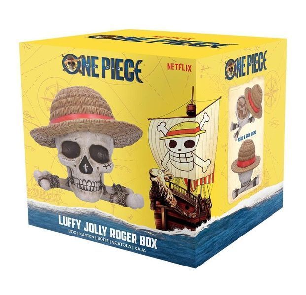Скринька One Piece Веселий Роджер Луффі, 19.5 см B7185C25 фото