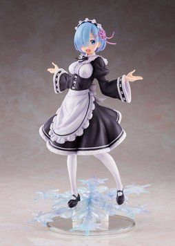 Колекційна фігурка Taito Prize Re:Zero - Starting Life in Another World AMP PVC Figure Rem Winter Maid Ver. (re-run) 18 cm AF224 фото