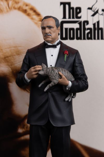 Колекційна фігурка McFarlane Toys Movie Maniacs &mdash; Don Corleone (Дон Корлеоне) 17 см MCF14147 фото