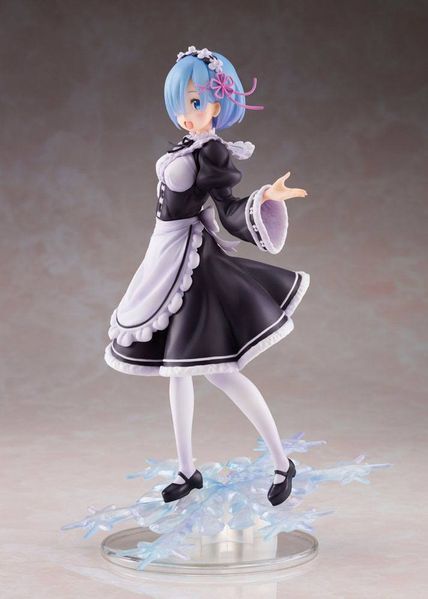 Коллекционная фигурка Taito Prize Re:Zero - Starting Life в другом мире AMP PVC Figure Rem Winter Maid Ver. (re-run) 18 cm AF224 фото