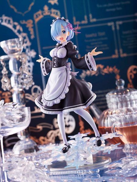 Коллекционная фигурка Taito Prize Re:Zero - Starting Life в другом мире AMP PVC Figure Rem Winter Maid Ver. (re-run) 18 cm AF224 фото