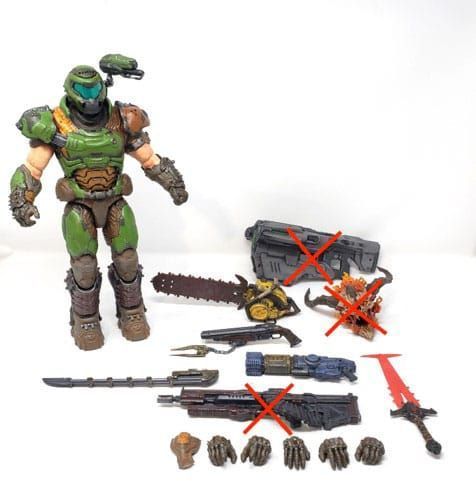 Коллекционная фигурка Dark Horse Doom Action Figure 1/6 Doom Slayer 30 cm AF192 фото