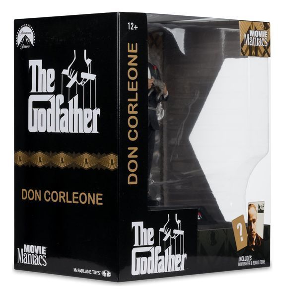 Колекційна фігурка McFarlane Toys Movie Maniacs &mdash; Don Corleone (Дон Корлеоне) 17 см MCF14147 фото