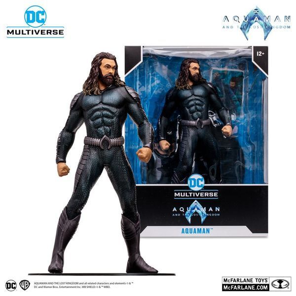 Коллекционная фигурка Аквамен Aquaman and the Lost Kingdom DC Multiverse Megafig Action Figure Aquaman McFarlane 30 cm AF152 фото