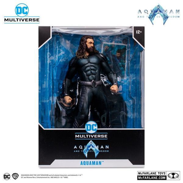 Коллекционная фигурка Аквамен Aquaman and the Lost Kingdom DC Multiverse Megafig Action Figure Aquaman McFarlane 30 cm AF152 фото