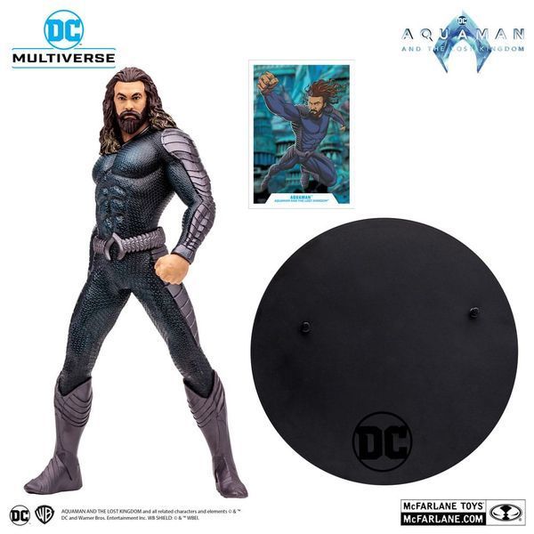 Коллекционная фигурка Аквамен Aquaman and the Lost Kingdom DC Multiverse Megafig Action Figure Aquaman McFarlane 30 cm AF152 фото