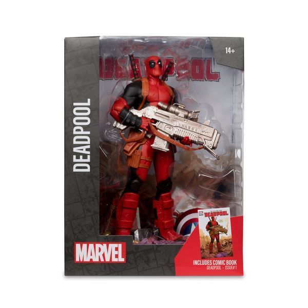 Колекційна статуетка McFarlane Toys Marvel Collection PVC Statue &mdash; Deadpool (Deadpool #1) 27 см MCF14816 фото