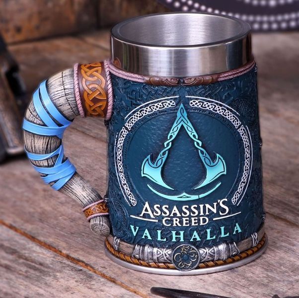 Кружка танкард Assassin&rsquo;s Creed Valhalla (Кредо убийцы Вальгалла), 15.5 см B5335S0 фото