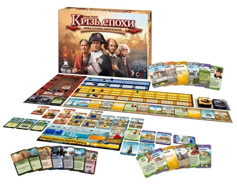 Настільна гра Крізь епохи: Нова історія цивілізації (Through the Ages: A New Story of Civilization) 001237 фото