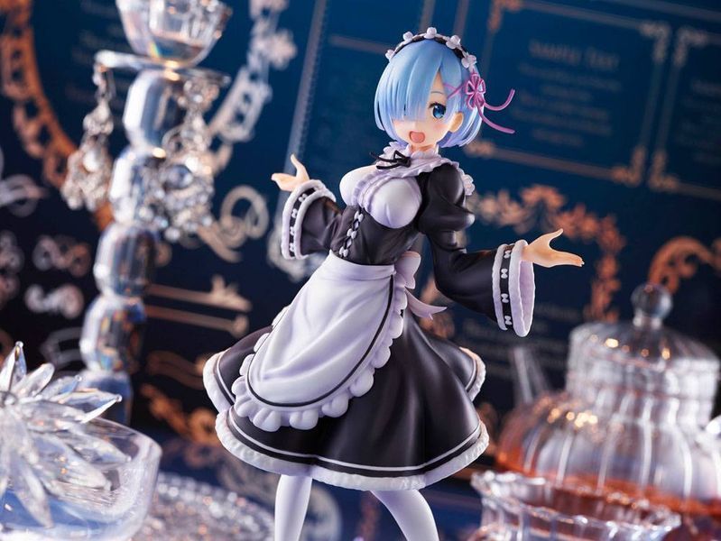 Коллекционная фигурка Taito Prize Re:Zero - Starting Life в другом мире AMP PVC Figure Rem Winter Maid Ver. (re-run) 18 cm AF224 фото