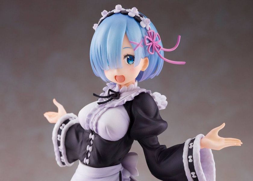 Коллекционная фигурка Taito Prize Re:Zero - Starting Life в другом мире AMP PVC Figure Rem Winter Maid Ver. (re-run) 18 cm AF224 фото