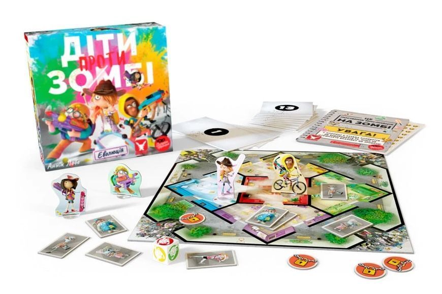 Настольная игра Зомби в школе (Zombie Kidz Evolution) 001204 фото