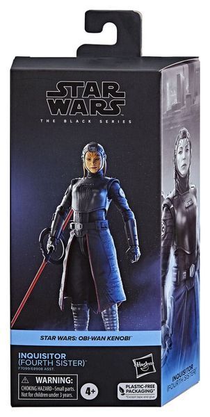 Колекційна фігурка Hasbro Star Wars: Obi-Wan Kenobi Black Series Action Figure Inquisitor (Fourth Sister) 15 cm AF383 фото