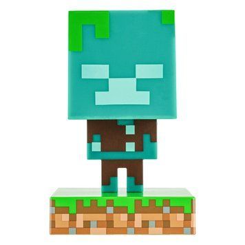 Лампа Paladone Minecraft Icon Light Drowned Zombie 11 cm lamp7341 фото