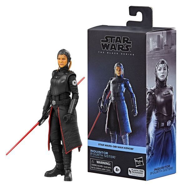 Колекційна фігурка Hasbro Star Wars: Obi-Wan Kenobi Black Series Action Figure Inquisitor (Fourth Sister) 15 cm AF383 фото