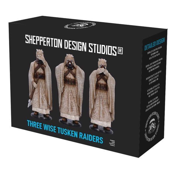 Декоративная статуэтка фигурка Three Wise Tusken Raiders (Три Мудрых Тускенских Рейдера) 14,3 см B7387A26 фото