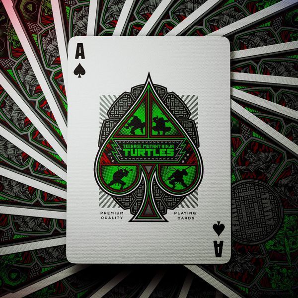 Гральні карти Theory11 Teenage Mutant Ninja Turtles Playing Cards (52 шт.) T11-TMNT-CARDS фото