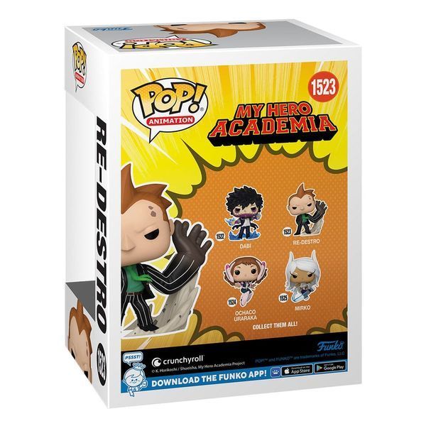 Коллекционная фигурка Funko My Hero Academia POP! Анимация Vinyl Figure Destro 9 cm AF215 фото
