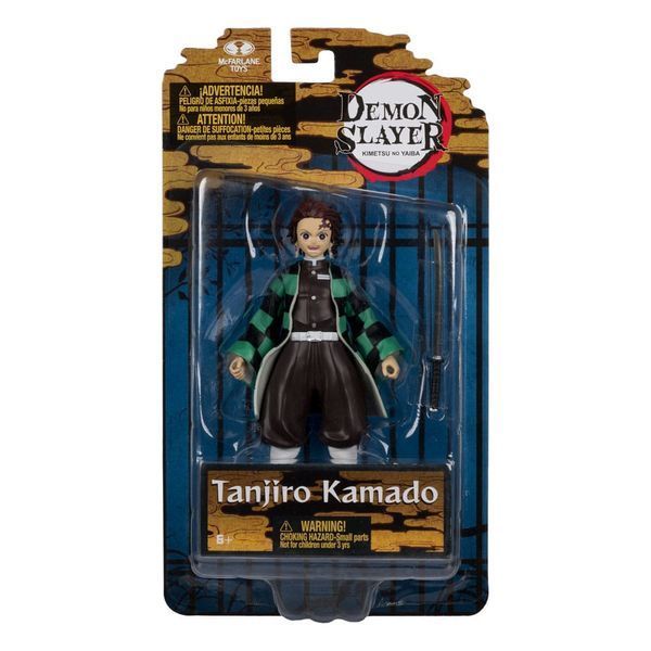 Коллекционная фигурка McFarlane Toys Demon Slayer: Kimetsu no Yaiba Action Figure Tanjiro Kamado 13 cm AF340 фото
