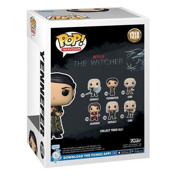 Коллекционная мини-фигурка Funko The Witcher POP! TV Vinyl Figure Yennefer 9 cm mf127 фото