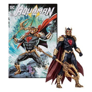 Коллекционная фигурка DC Direct Page Punchers Action Figure Ocean Master (Aquaman) McFarlane 18 cm AF153 фото