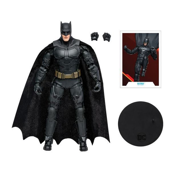 Коллекционная фигурка Бэтмен Фигурка DC The Flash Movie Бэтмен (Бен Аффлек) 18 см McFarlane Toys AF112 фото