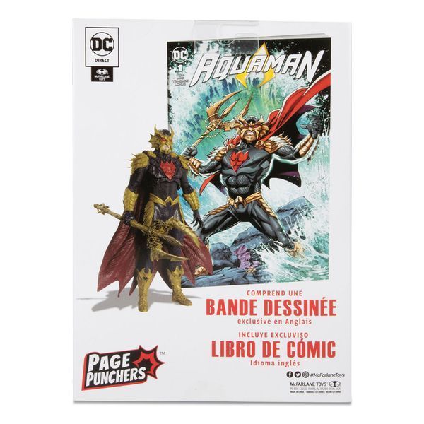 Колекційна фігурка DC Direct Page Punchers Action Figure Ocean Master (Aquaman) McFarlane 18 cm AF153 фото