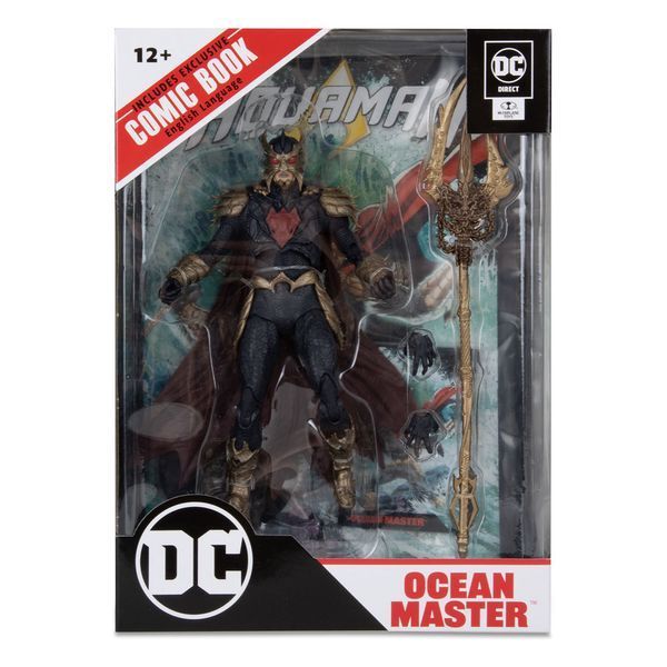 Колекційна фігурка DC Direct Page Punchers Action Figure Ocean Master (Aquaman) McFarlane 18 cm AF153 фото