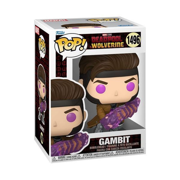Колекційна фігурка Funko Deadpool 3 POP! Marvel Vinyl Figure Gambit 9 cm AF8480 фото