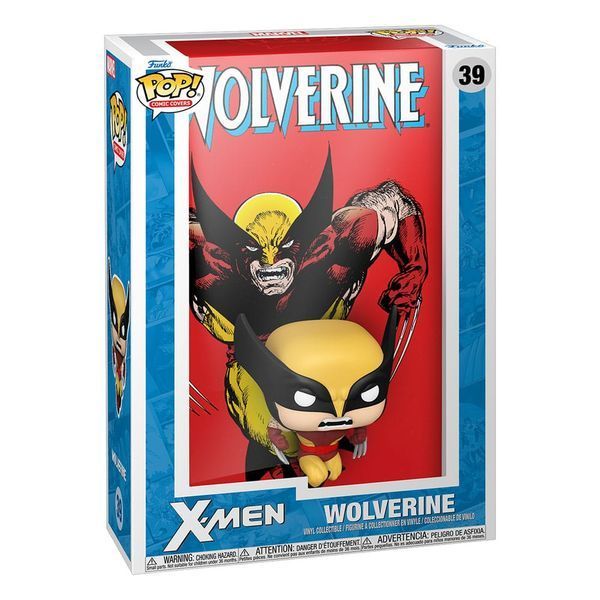 Колекційна фігурка Funko X-Men POP! Comic Covers Vinyl Figure Wolverine #17 (1989) 9 cm AF4089 фото
