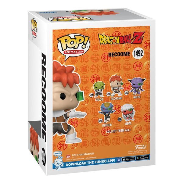 Колекційна міні-фігурка Funko Dragon Ball Z POP! Animation Vinyl Figure Recoome 9 cm mf137 фото